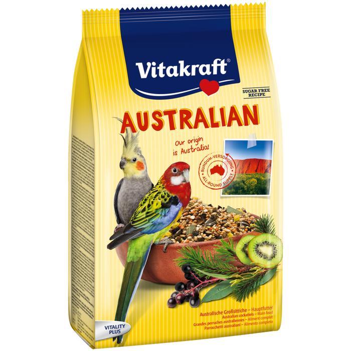 Bisa E-Faktur Vitakraft Australian For Cockatiels 750G - Makanan Burung Falk Australia & Paruh