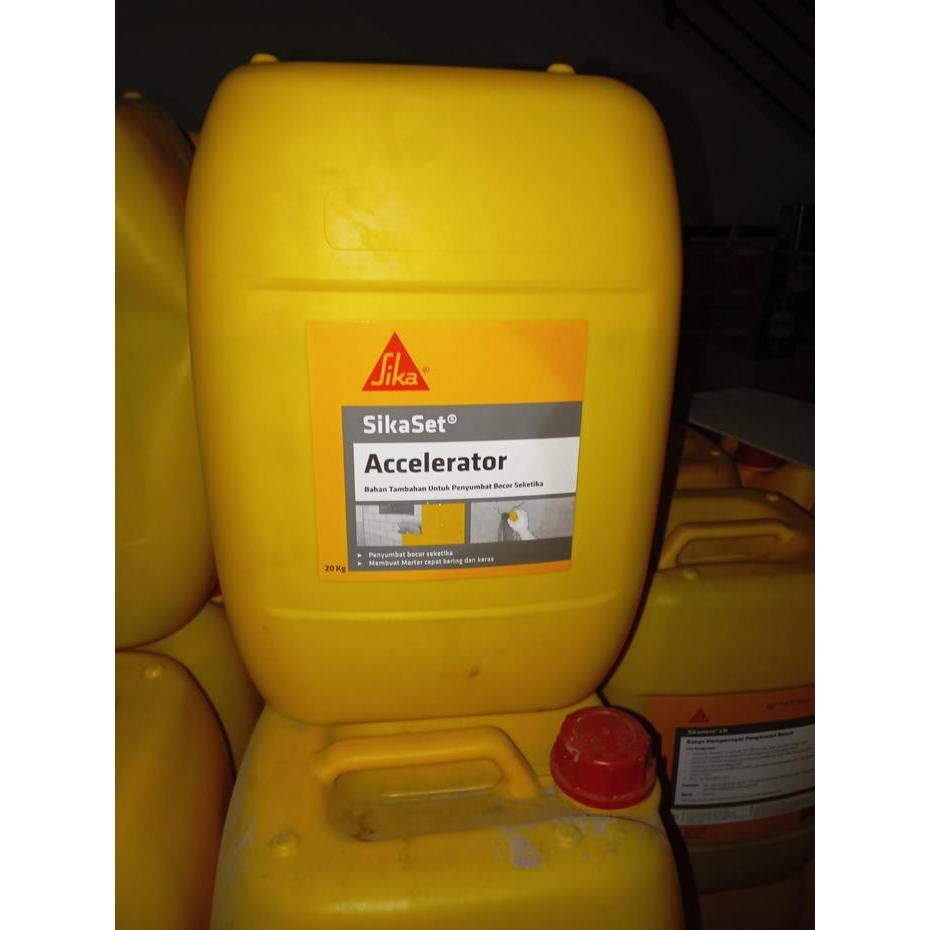 Sika Sikaset Accelerator 20kg - Penyumbat Kebocoran Cepat & Efisien untuk Proyek Konstruksi Anda