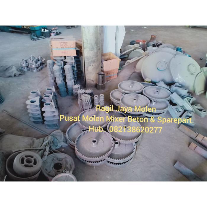 Gigi Piring & Gigi Pion Molen Cor Semen Beton