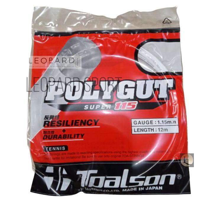 Senar tenis Toalson Polygut super 115 (18)/ senar raket tennis