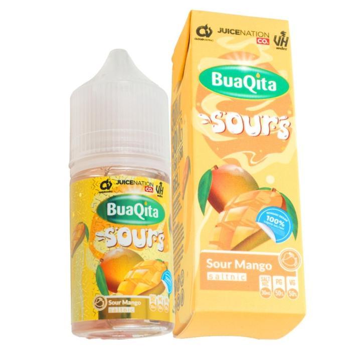 BUAQITA SOURS SERIES 30ML SOUR MANGO 30MG BY JUICENATION