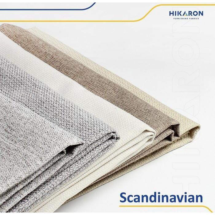 Promo Scandinavian Series : Kain Sofa Canvas Hikaron - Kain Linen Look Kanvas-Kain Sofa Japandi