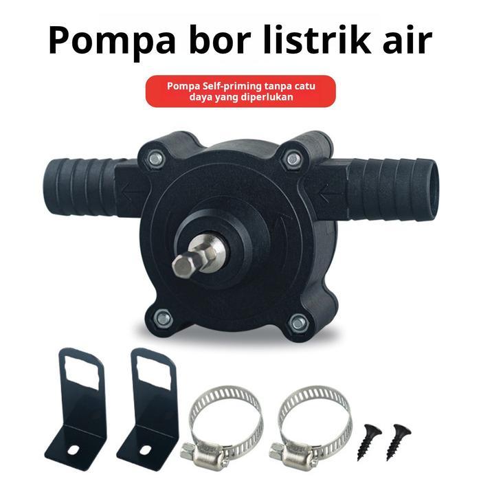 Pompa air mini sentrifugal penyedotan sendiri pompa air portabel rumah tangga pompa air listrik