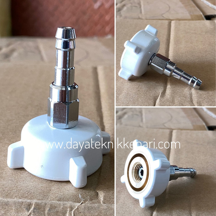 Probe gas medis oksigen ke selang