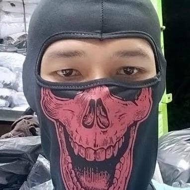 MASKER NINJA TENGKORAK