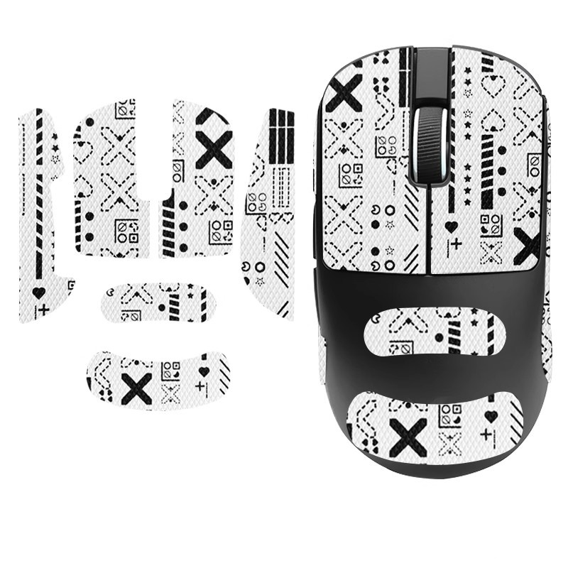 1 Set Mouse Anti Slip Sticker For Mchose L7 / L7 Pro Ultra Non-Slip Anti Sweat Tape