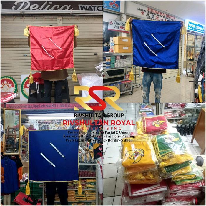 ASLI Alas Baki Upacara Paskibraka Bendera Upacara Bendera Merah Putih Taplak Baki Upacara Bendera