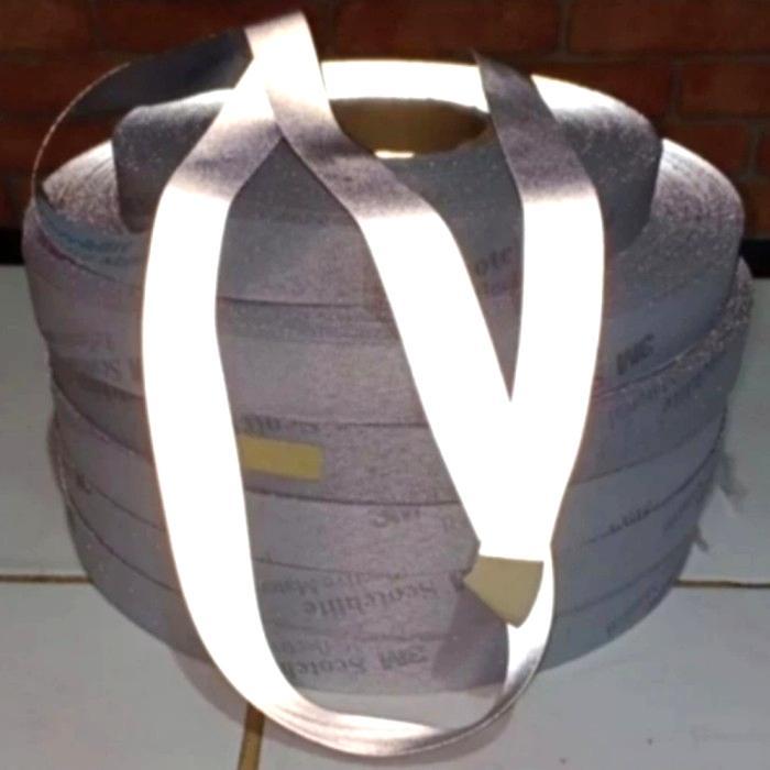 Scotlite Kain 3M 8906-Sticker Reflector Baju Safety Pita Jahit Skotlet