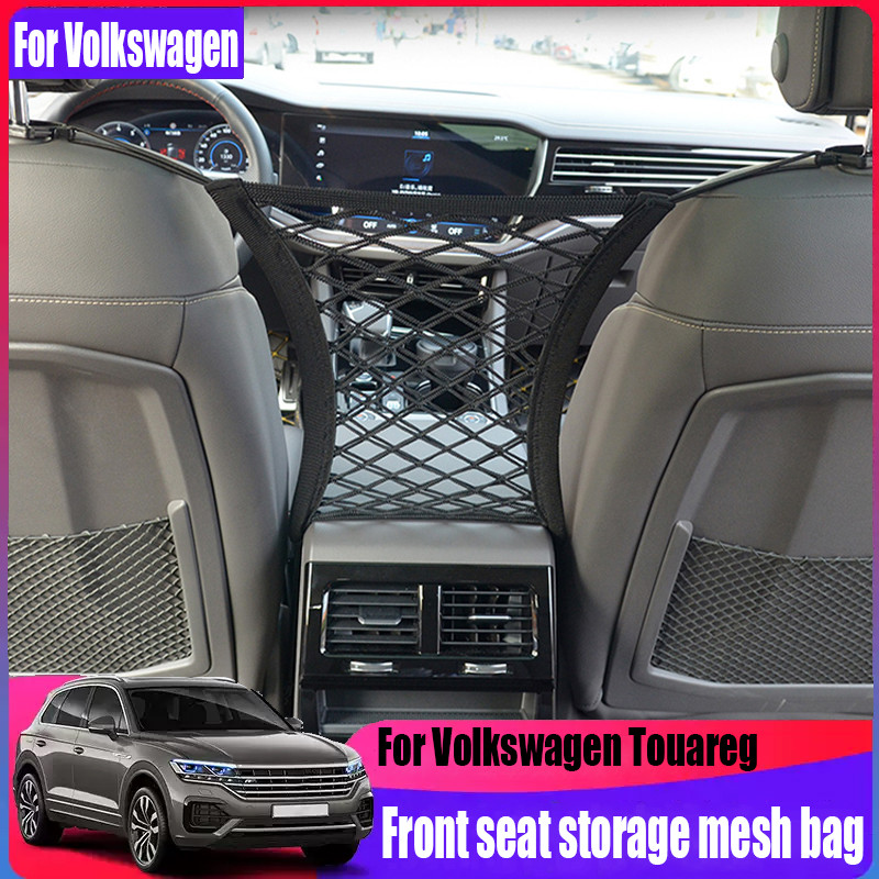 Front Seat Storage Mesh Bag Car Interior Decoration Supplies Storage Accessories For Volkswagen