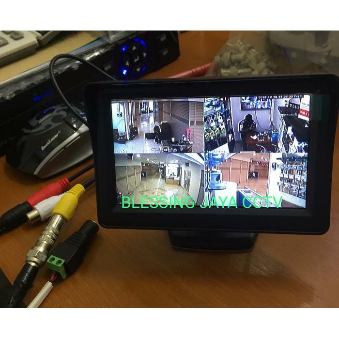 MONITOR MINI BUAT CAMERA CCTV TV MINI BERANG DAN BERSIH