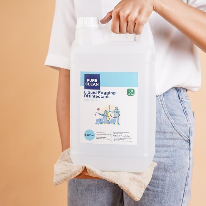 jas1ya- Fogging Liquid Disinfektan Pure Clean 5L Food Grade Hot Fogging