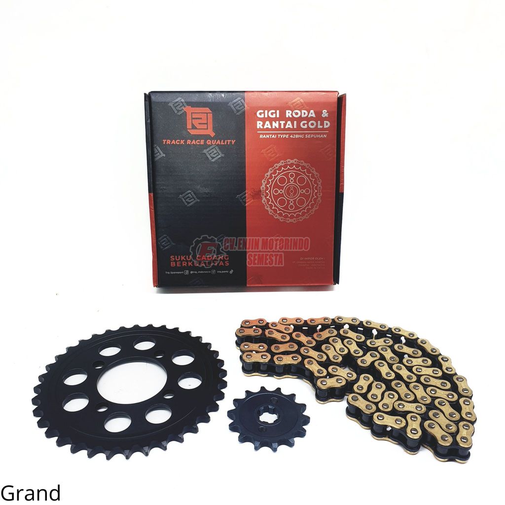 TRQ GEAR SET/GEAR PAKET A. GRAND (14T/36T - 100L)