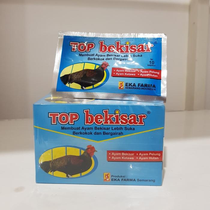 TOP BEKISAR / VITAMIN AYAM BEKISAR, PELUNG, KETAWA , AYAM HUTAN