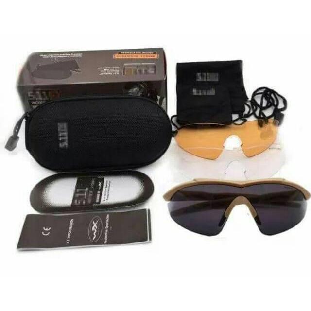 Kacamata Tactical 511 Eagle Kit Tactical Wiley X Military 511 Import