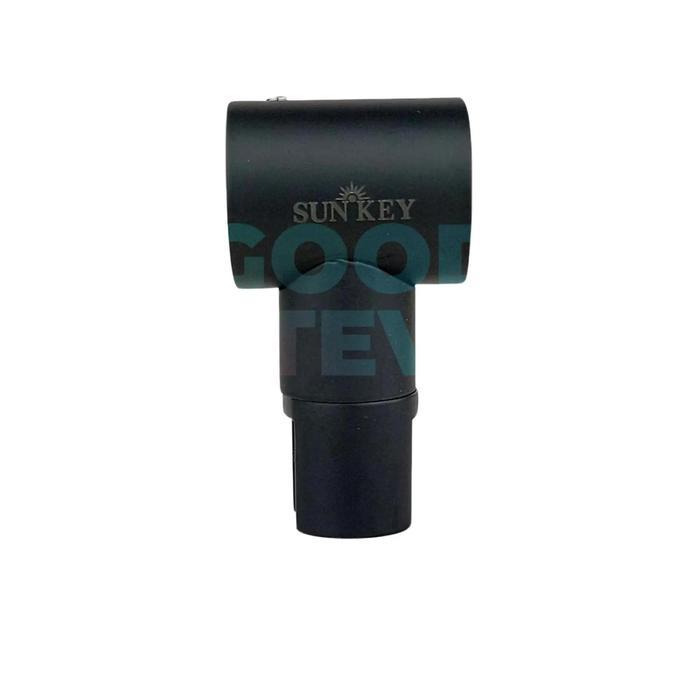 Terlaris GLASS CLAMP SHOWER PIPA KACA SHOWER 1 inch SS304 BLACK SALE