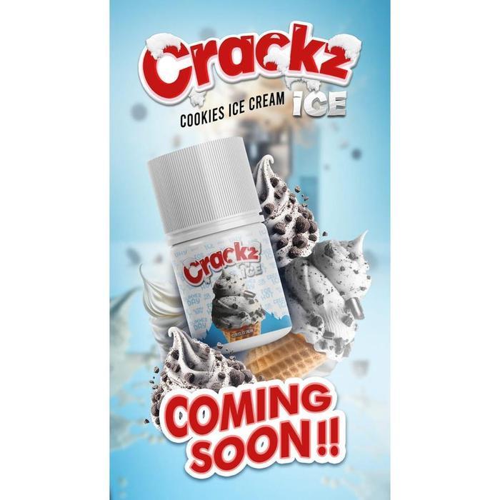 CRACKZ ICE V7 COOKIES ICE CREAM 60ML BY TETRA x VON