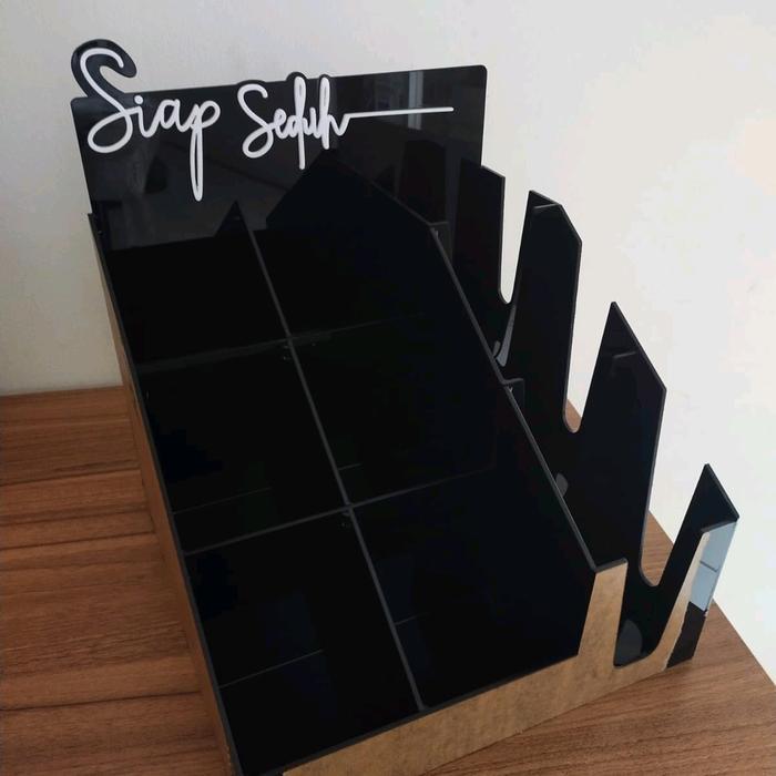 TEMPAT KOPI SACHET/DISPLAY KOPI/WADAH KOPI