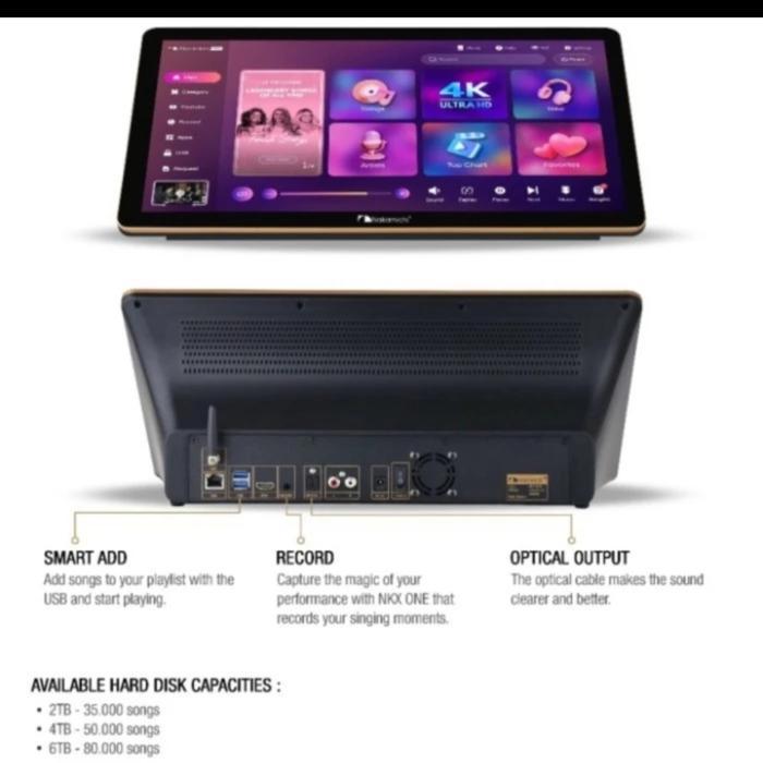 Player Karaoke Nakamichi Nkx One Include Touchscreen /Player Karaoke Nakamichi