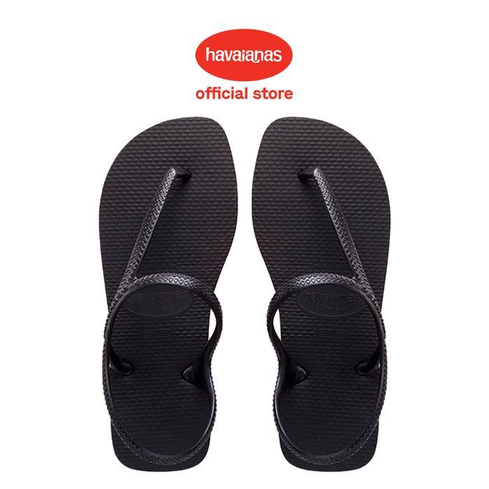 Havaianas Flash Urban 0090-Black - Sandal Wanita Karet