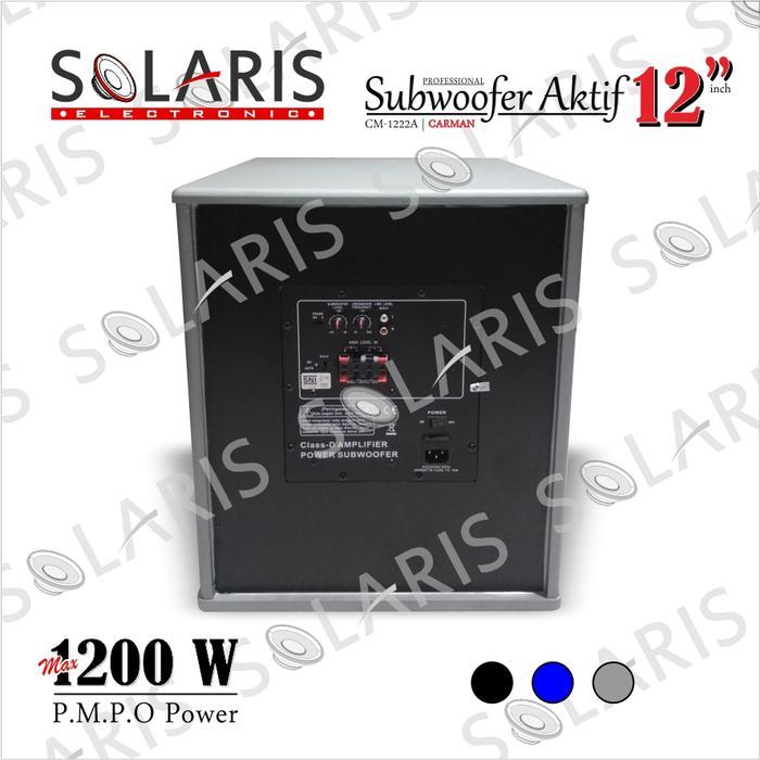 Subwoofer Aktif 12 Inch Subwoofer Karaoke Carman Cm-1222A