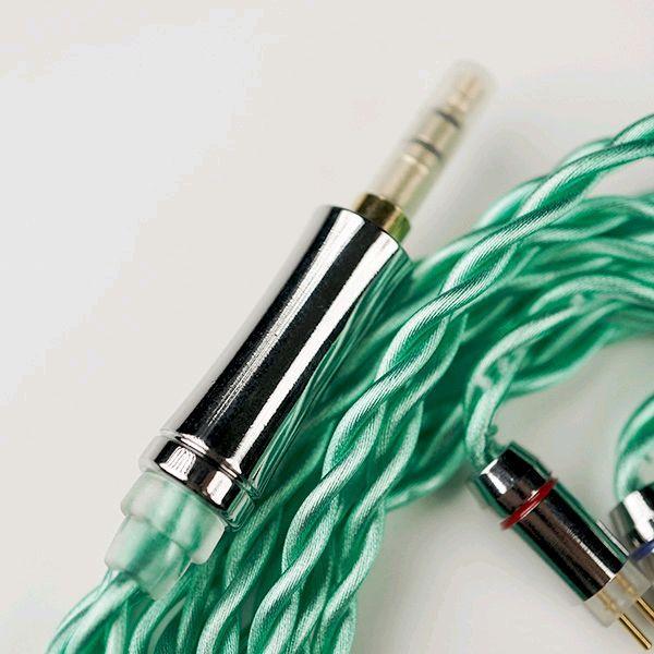 OUTNEW- Xinhs Verdant 4-Strands Coaxial Structure Single Crystal Copper Silver-Plated In Ear