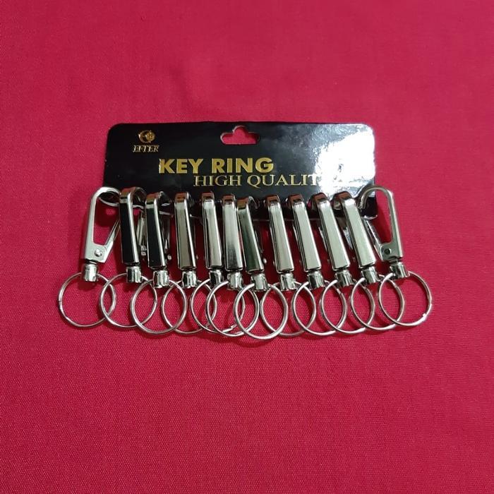 GANTUNGAN KUNCI STAINLESS 1 RING