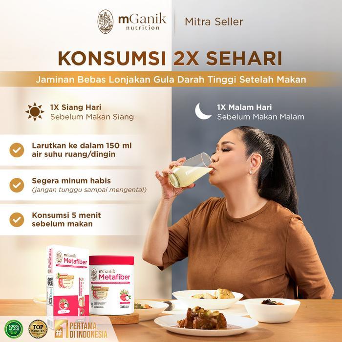 87ekcr- Mganik Metafiber Leci 450 Gram 1 Tub Official Store Jakbar Bpom Halal (Termurah)