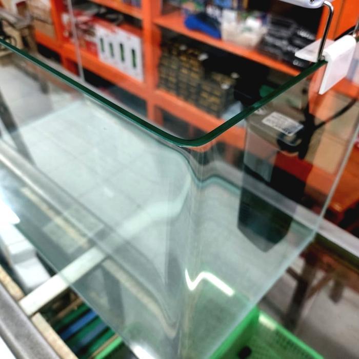 Aquarium Bending 50cm set (termasuk Lampu LED & Filter internal Atman)