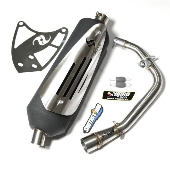 Knalpot Shijiro Standard racing Vespa Sprint Primavera LX S