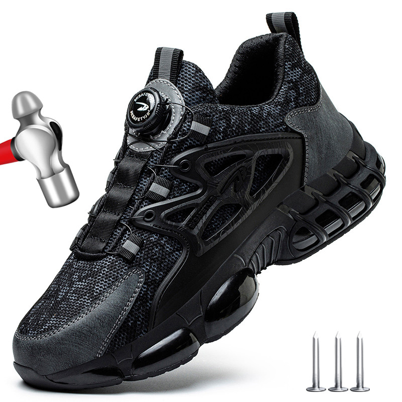 Size 47 48 Work Safety Shoes Men Women Steel Toe Shoes Indestructible Work Sneakers Protect Safety