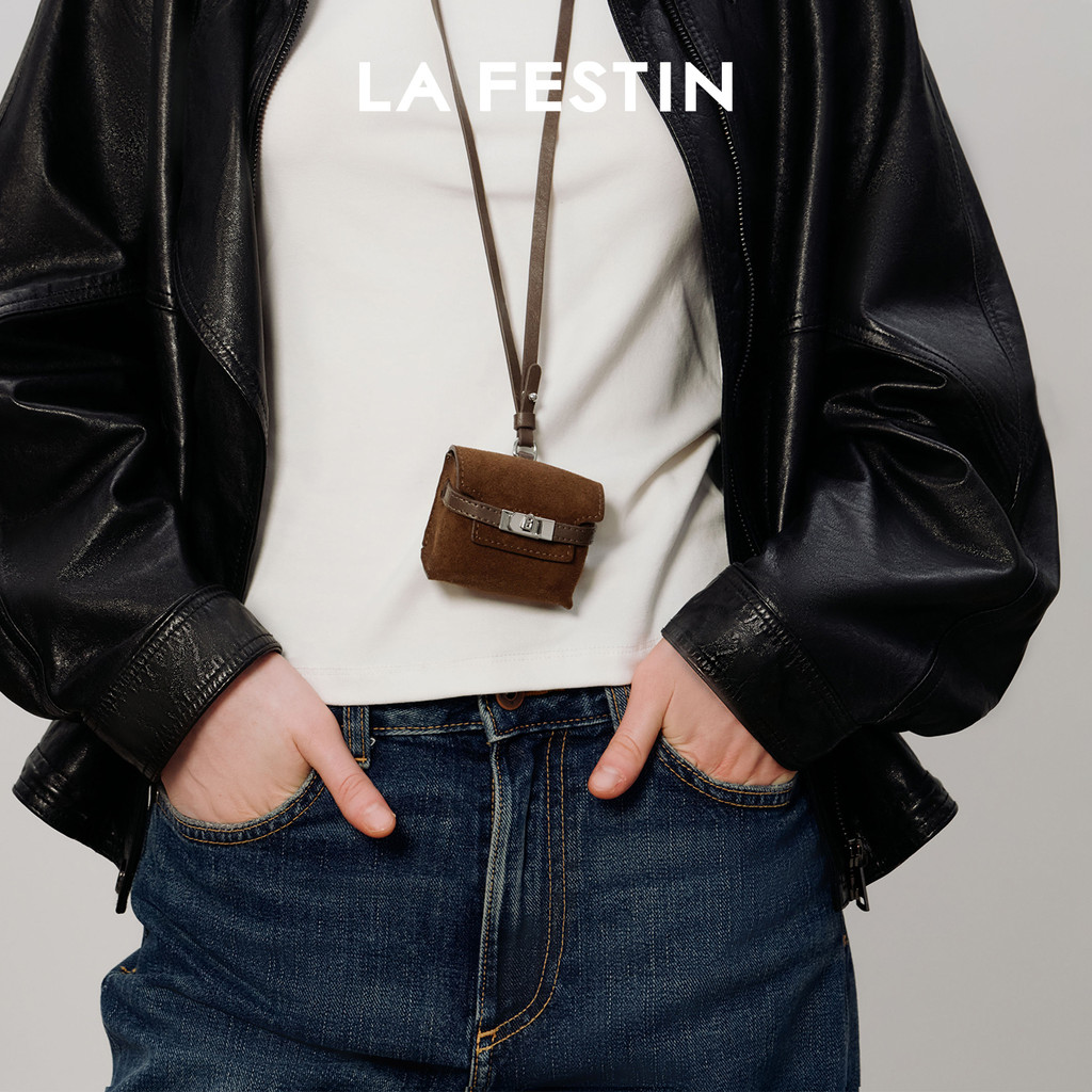 LA FESTIN Original Brand New Mini Bag Pendant Headphone Bag Keychain Bag Hanging Accessory Women's