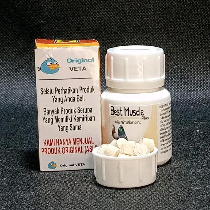 BEST MUSCLE PLUS IMPORT SUPLEMEN PEMBENTUKAN OTOT BURUNG MERPATI TERBANG