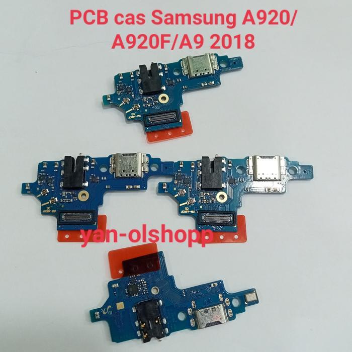 Stok Baru PCB charger Samsung A920 A9 2018 A920F PCB Board Cas Samsung A9 2018