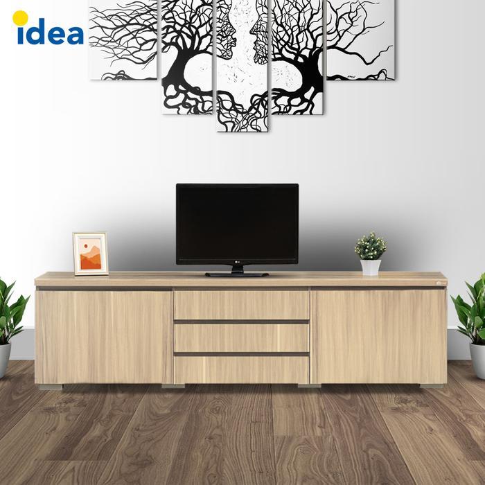 Idea Santorini Rak Tv Meja Tv Lemari Buffet Kayu Besar Modern Minimalis