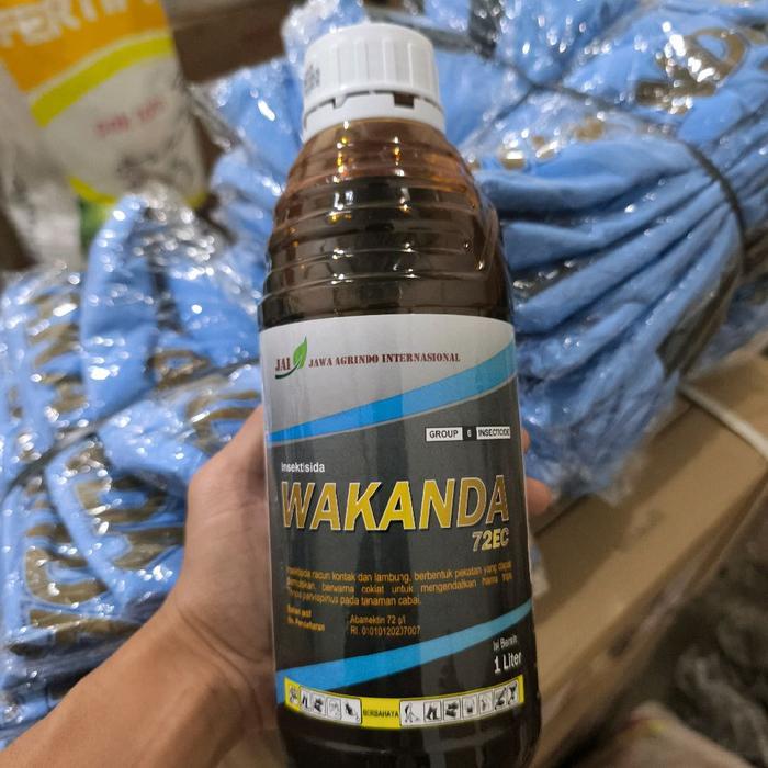 Insektisida Wakanda 72 EC 1 liter Abamektin Tinggi Basmi Hama Thrips, Penggerek Batang, dan Ulat