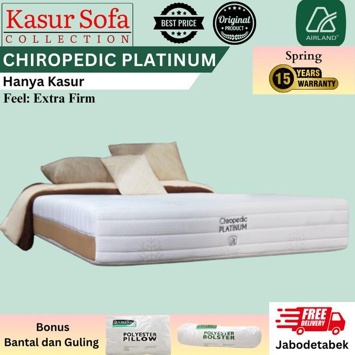 Airland Iropedic Platinum (Hanya Kasur)/Matrass/Mattress/Springbed Latex (Extra Firm)
