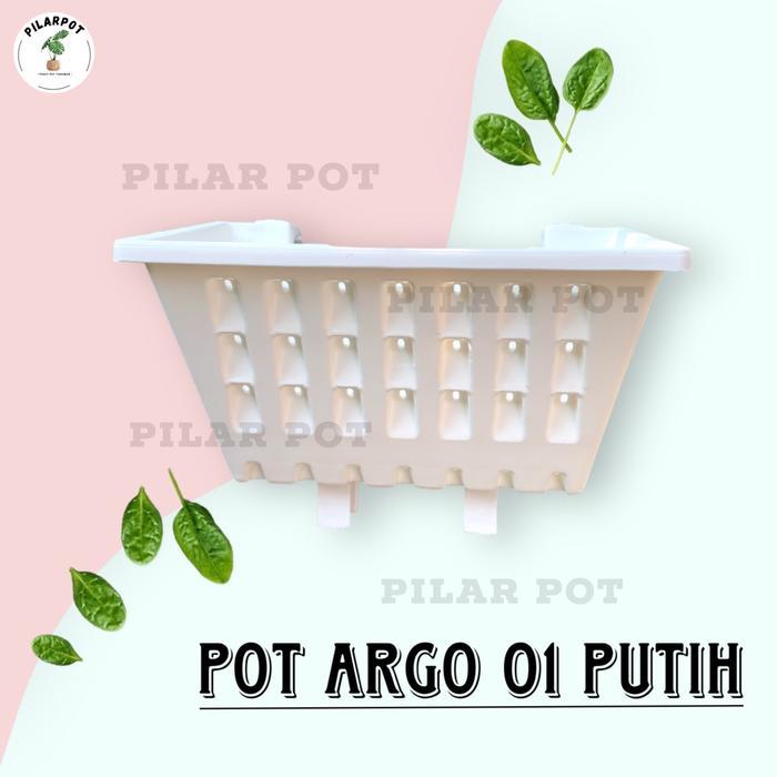 pot tempel atau ARGO putih