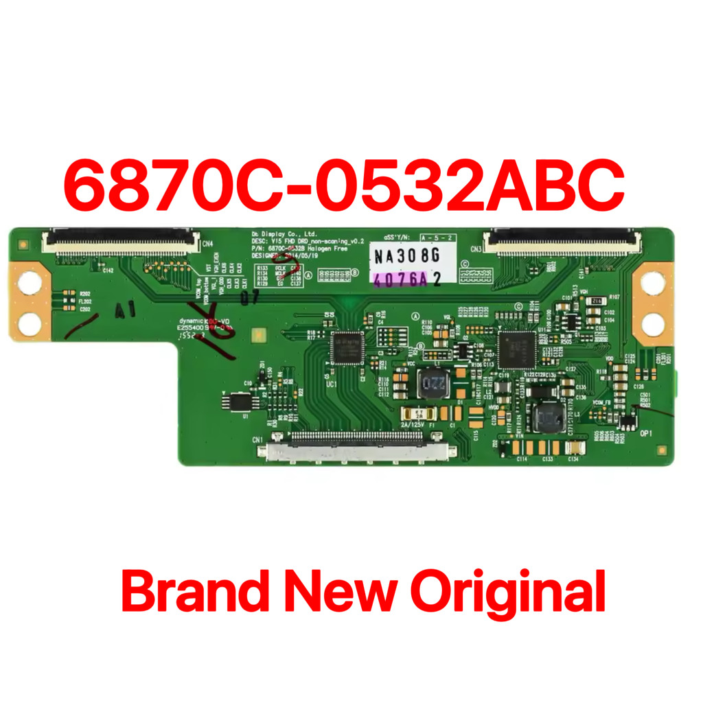 Brand New Original 6870C-0532B 6870C-0532A 6870C-0512C T-Con Board 43 Inches 49 Inches 55 Inches Tv