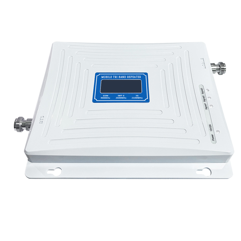 900 2100 2600Mhz Mobile Network Repeater 2G 3G 4G Gsm Wcdma Lte Tri