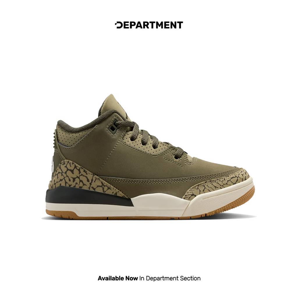 NIKE AIR JORDAN 3 RETRO (PS) "FAMILY AFFAIR" Sepatu Sneakers Anak DM0966202 ORI