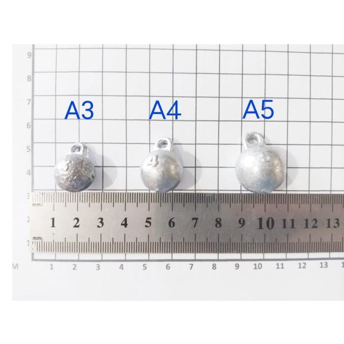 Timah Pancing Anting Per Kilo 1 Bungkus Kiloan