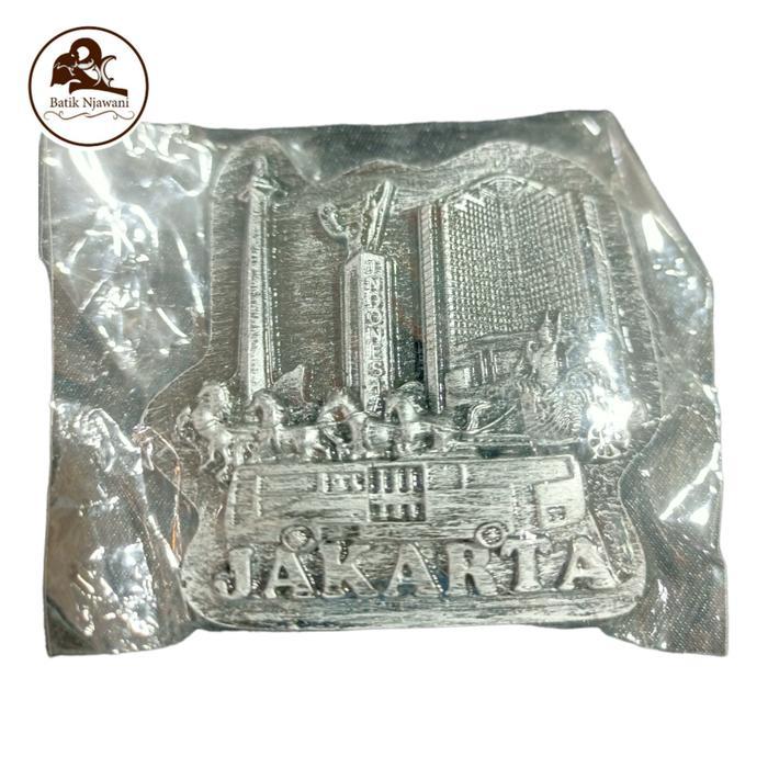 magnet Jakarta Souvenir magnet kulkas Jakarta