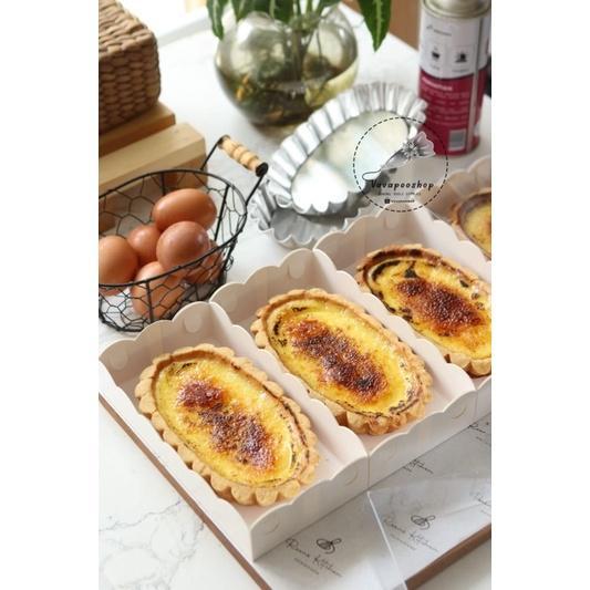 Dus Mika Putih Isi 5Pcs / Dus Kue Bening Transparan / Box Kue Brownies