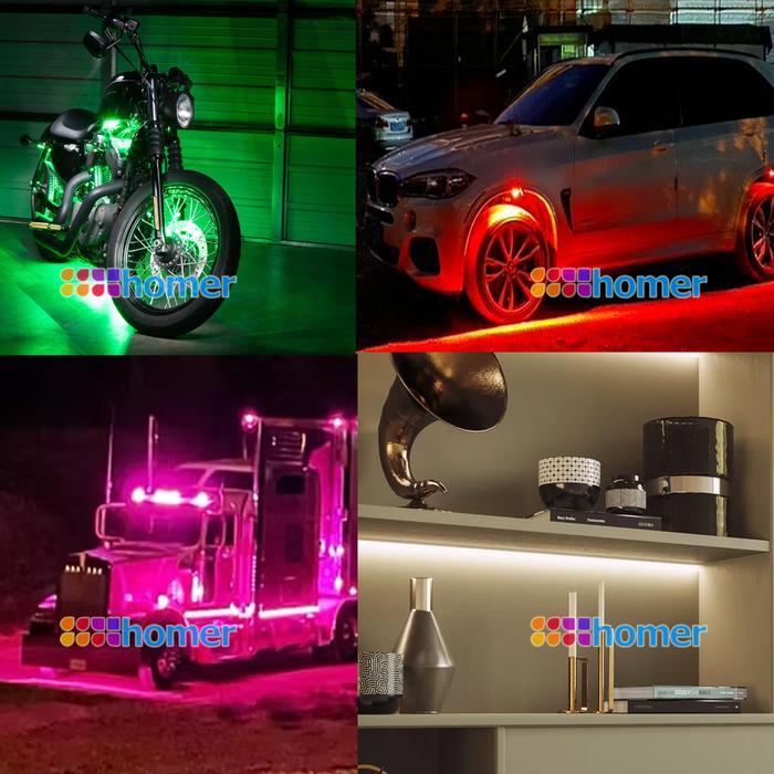 Lampu LED Modul plasma COB panjang besar 6818 LED module waterproof 12V 24V 12 Volt 24 Volt 2 Watt