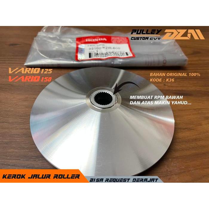 Promo Pulley Rumah Roller Vario 125 Vario 150 Pcx Racing Custom Dzm Racing Original