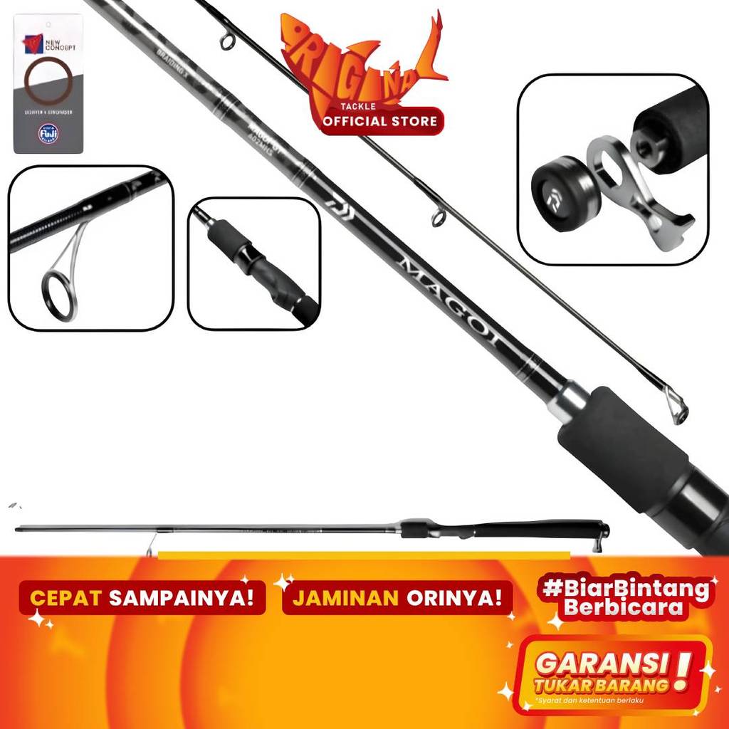 Joran Pancing Spinning Daiwa Magoi GT 180cm 165cm 602 562
