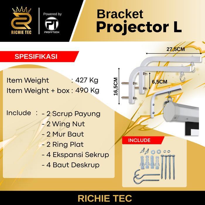 Bracket Layar Proyektor/ Screen Proyektor. RC