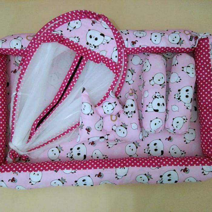 BBYY- Kasur Bayi Kolam Kulambu Tenda Motif Panda Ping