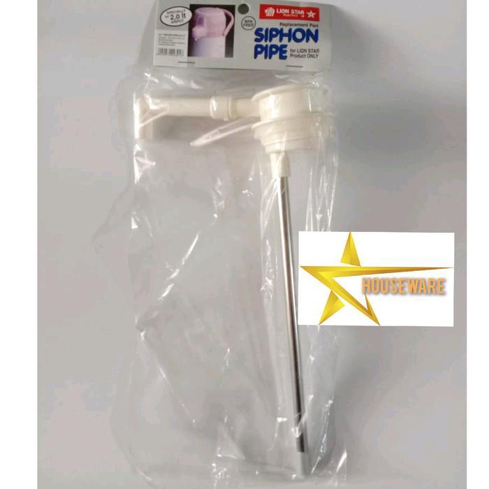 TRIKQUEE- Selang Termos Pompa Air Panas 2 Liter Lion Star - Selang Termos Pencet Lion Star -