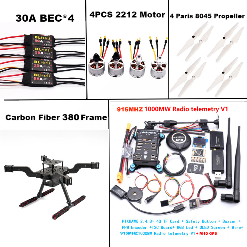 Rctosky Pixhawk 2.4.8 M10 Open Source New Smart Drone Fly 380 Mmpix Quadrotor Upturned Rack